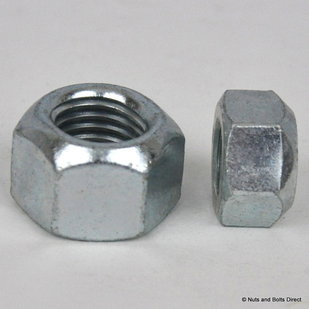 M4 x 0.7mm Coneloc SelfLocking Hex Nut Metric Grade 8 Steel Zinc Plate